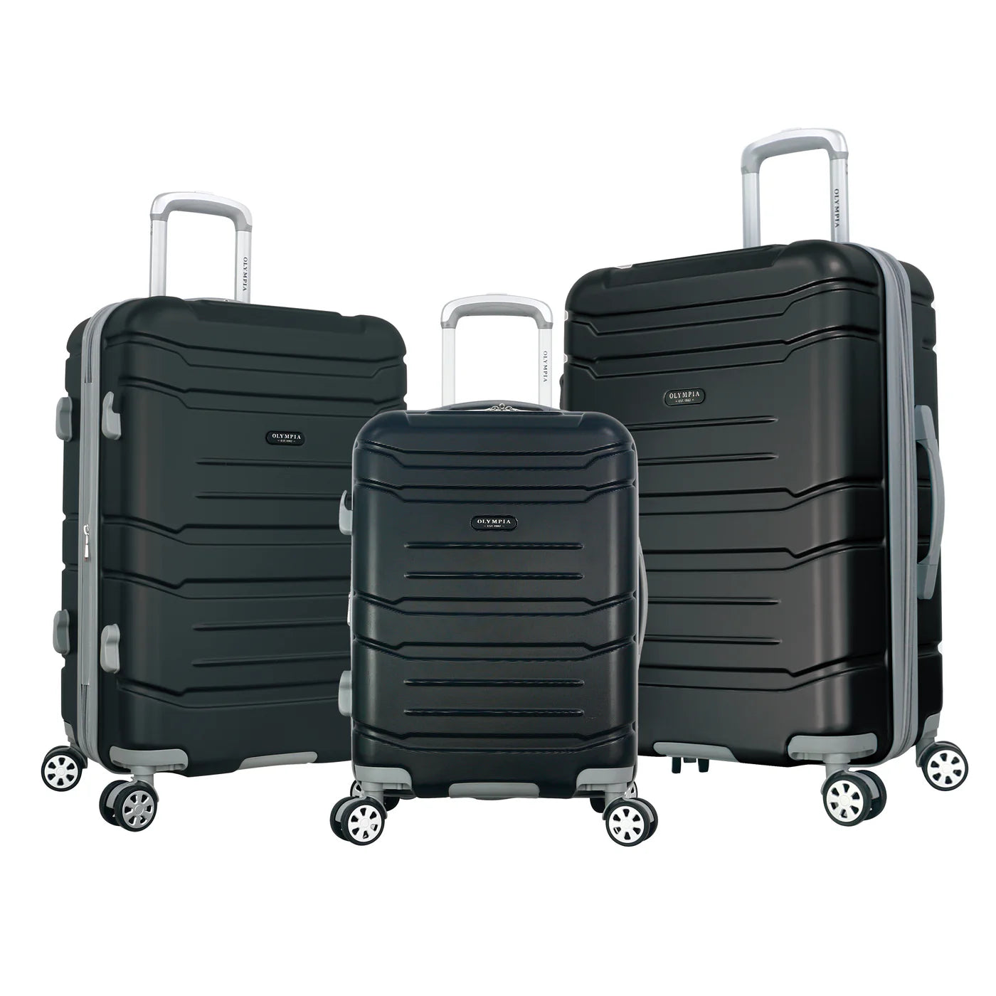 PRE-ORDER| Olympia | Hardside|Denmark Plus Bestseller: Sturdy and Lightweight 3-PIECE SETS with Patented Guaranteed Organizational Features