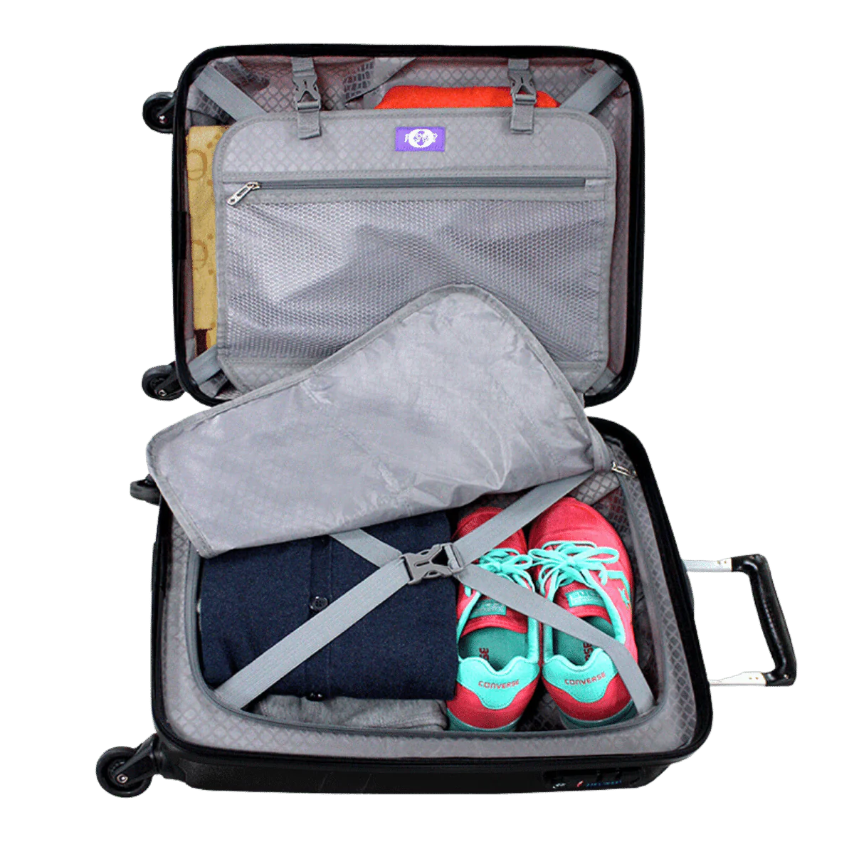 PRE-ORDER| Cue Carry-On Luggage With Spinner Wheels - Final Sale