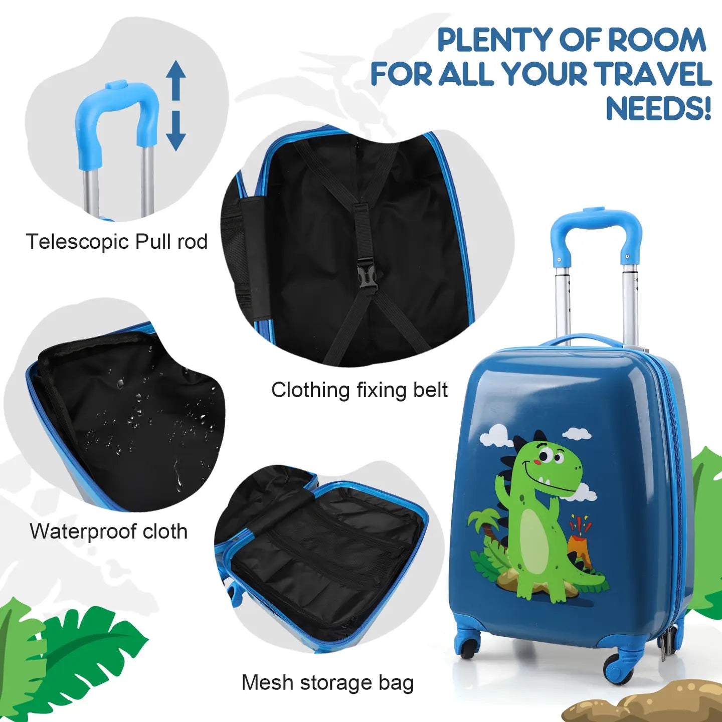 PRE-ORDER| Toy Luggage With Wheels